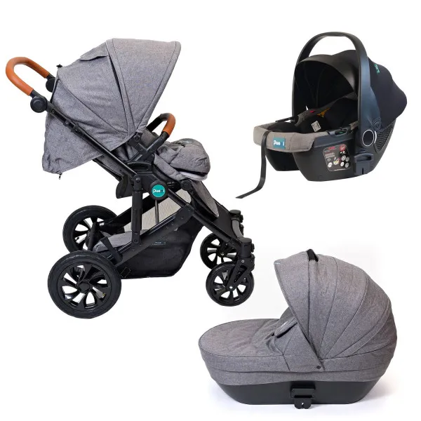 Puerri trio sistem Diamond, Dark Grey