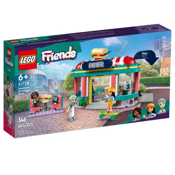 LEGO FRIENDS HEARTLAKE DOWNTOWN DINER 