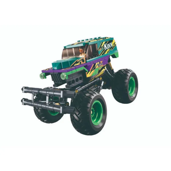 Sluban kocke, vozilo off road zeleni