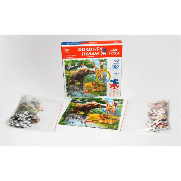 UnikPlay šašave puzzle Podvodni svet - sitni el. 