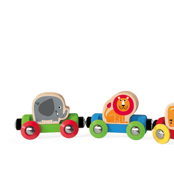 Dečiji drveni vozić 