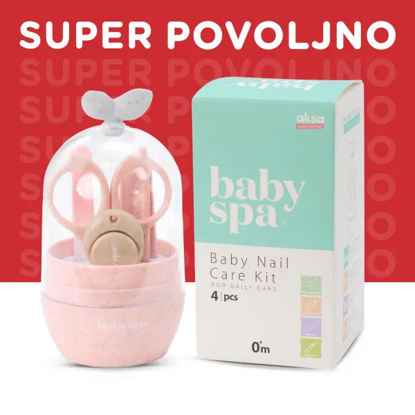 Baby Spa set za nokte roze