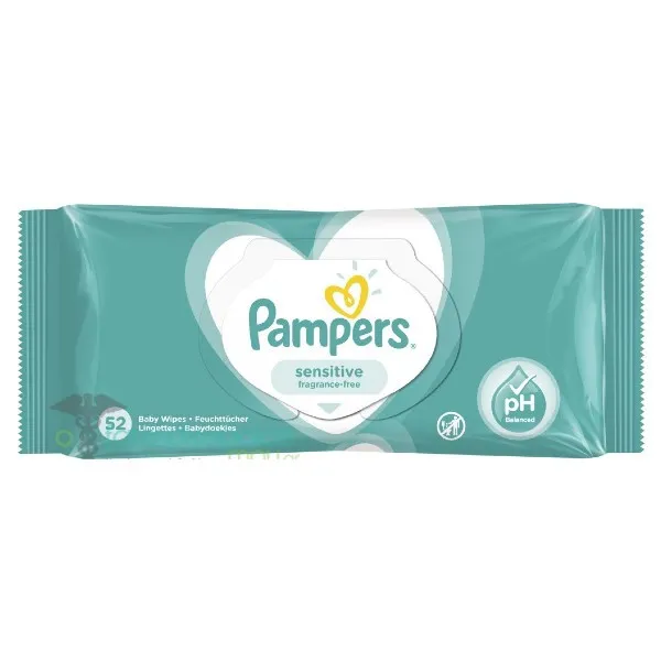 Pampers vlazne maramice sesitive 52 komada 