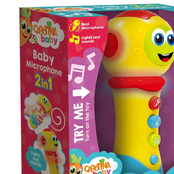 Carotina baby - Baby mikrofon 