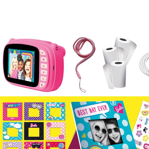 Barbie print kamera 