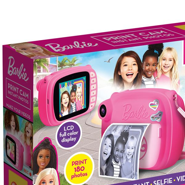 Barbie print kamera 