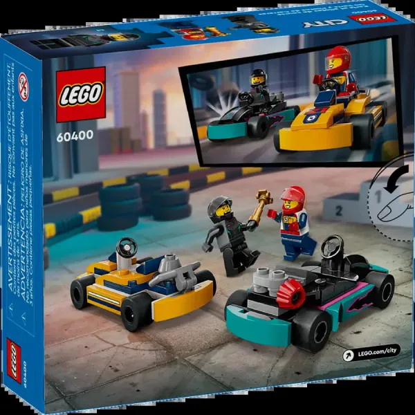 Lego Go-Karts i vozač 