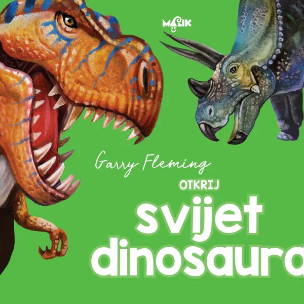 Malik knjiga Otkrij Svijet Dinosaura 