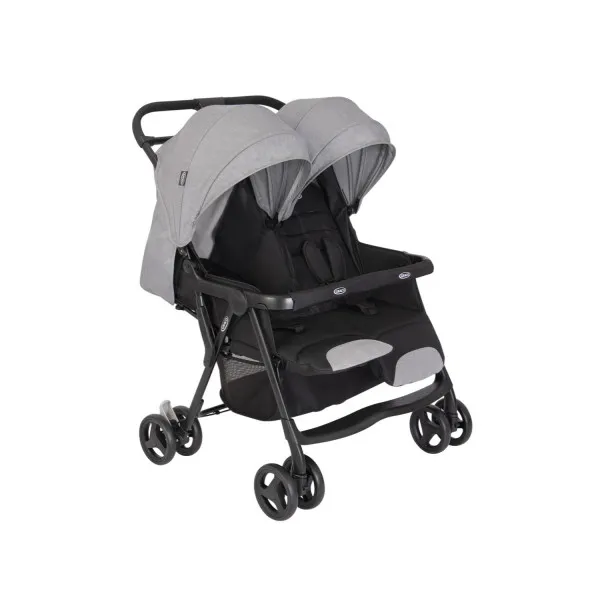 Graco kolica za blizance Duorider, Steeple Grey