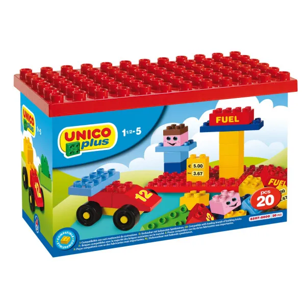 Androni Giocattoli Unico kocke bezinska stanica