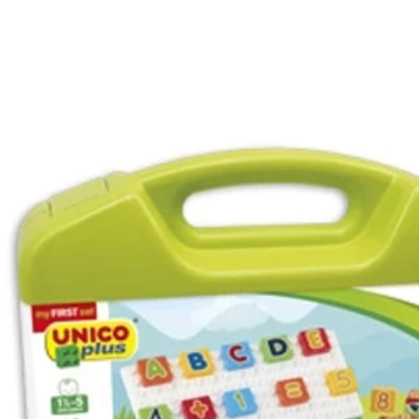 Androni Giocattoli Unico plus kocke slova,brojevi 