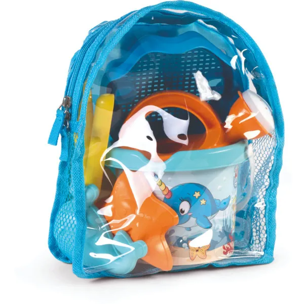 Androni Giocattoli set za plažu, ranac Happy fish