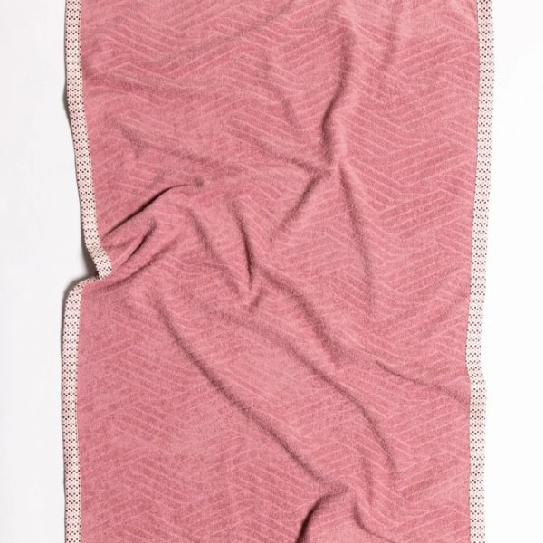 Stefan pokrivac od frotira 70x100, roze 