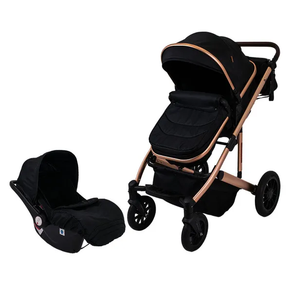 Jungle Roo kolica 2u1 Gold-black
