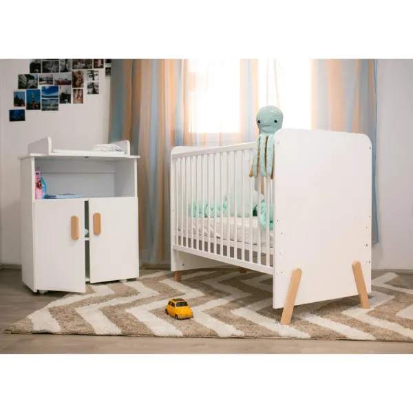 Bambino krevetac Una ,beli, bez fioke