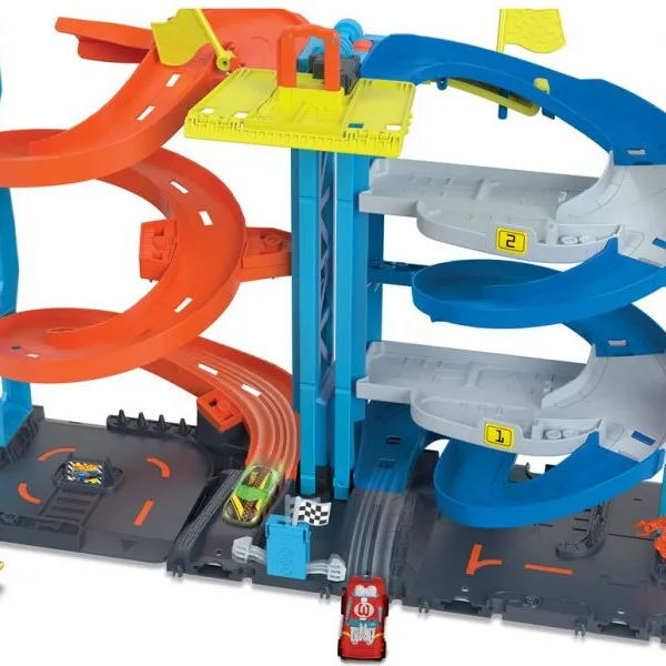 Hot Wheels city set za igru 2 u 1 toranj za trku 