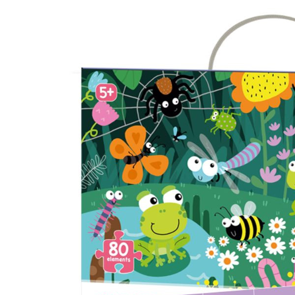 Dodo puzzle,žaba i insekti 
