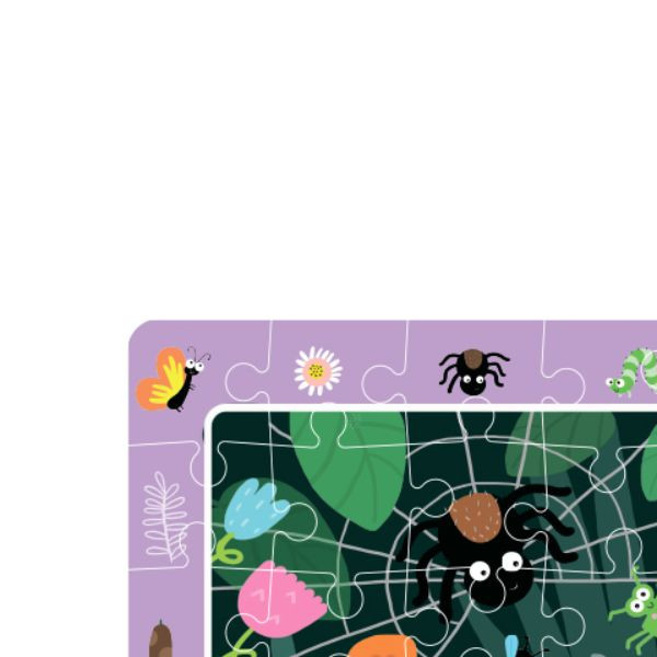 Dodo puzzle,žaba i insekti 