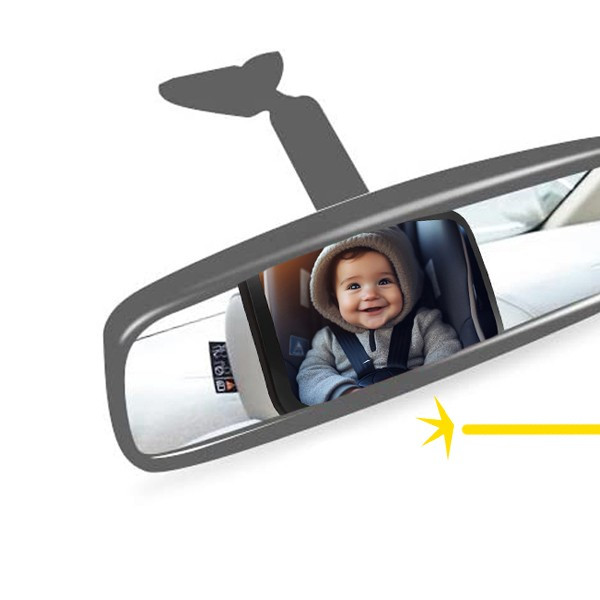 Sipo ogledalo za auto sedište 