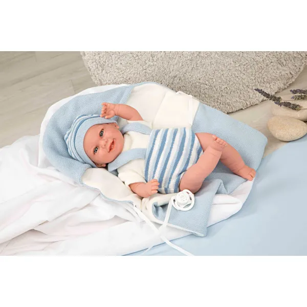 Arias Elegance lutka beba Babyto Azul 35cm