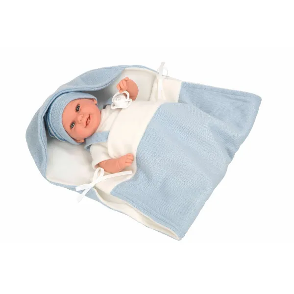Arias Elegance lutka beba Babyto Azul 35cm