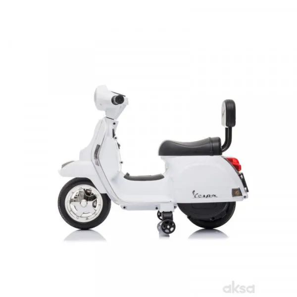 Mini Vespa skuter za decu,bela
