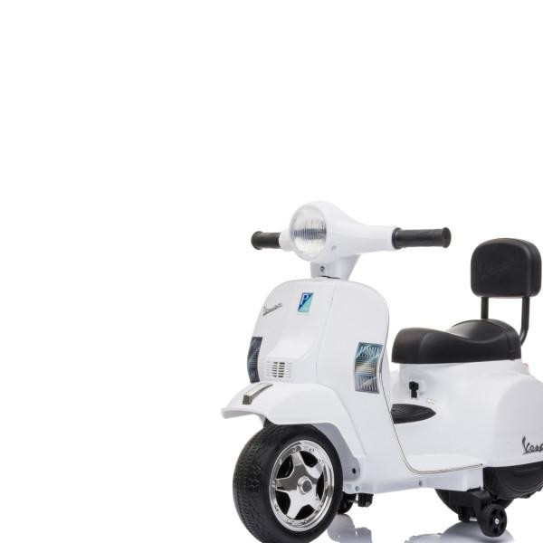 Mini Vespa skuter za decu,bela 