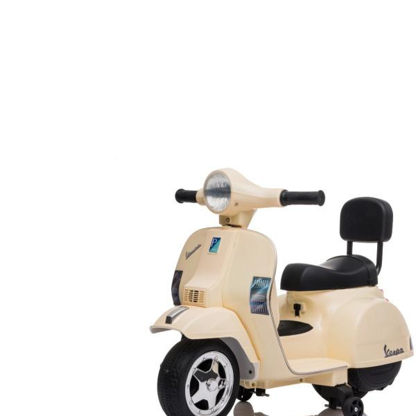 Mini Vespa skuter za decu,bež 