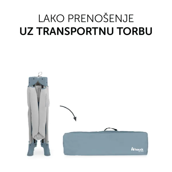 Hauck prenosivi krevetac Dream n Play Plus,Blue