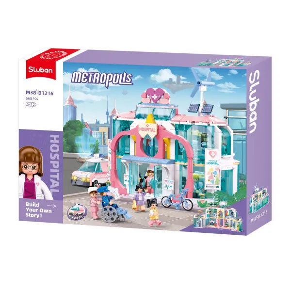 Sluban kocke, grad iz snova - bolnica 