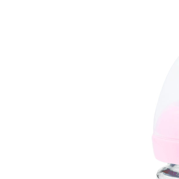 Baby Chef flašica staklena 240ml, roze 