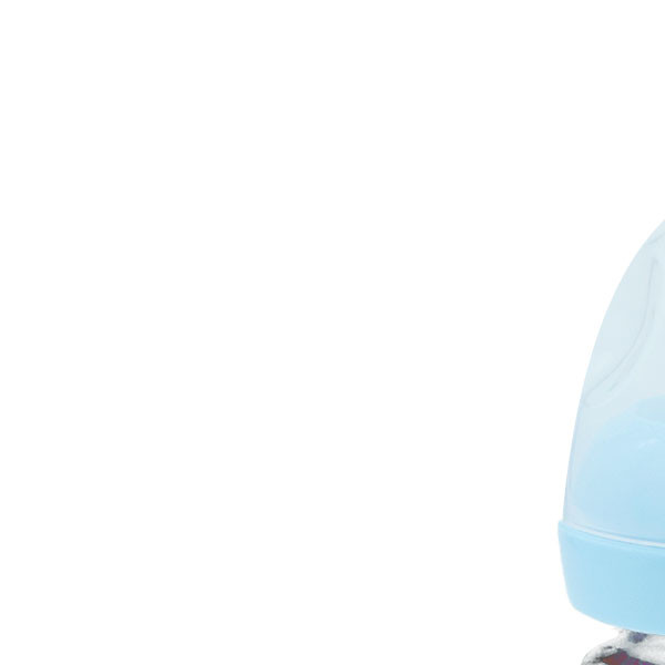 Baby Chef flašica staklena 240ml, plava 