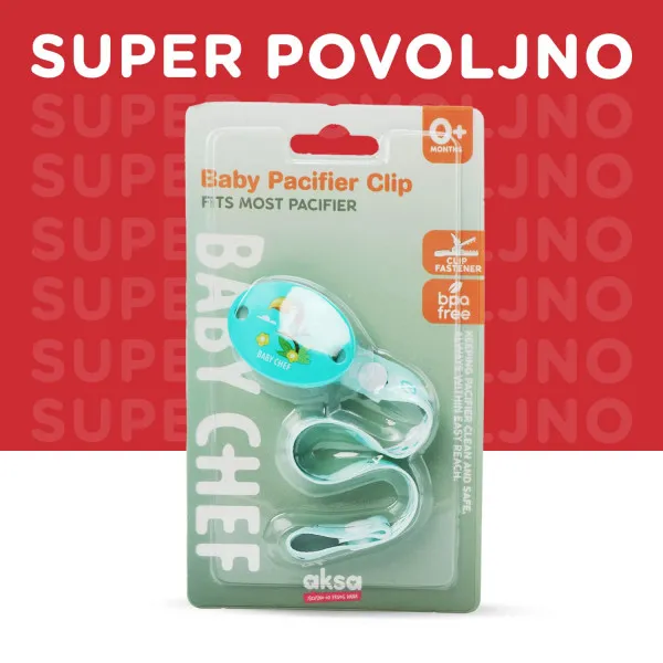 Baby Chef lančić za lažu, zelena 