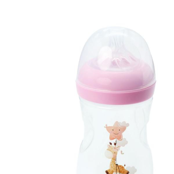 Baby Chef flašica plastična 240ml, roze 