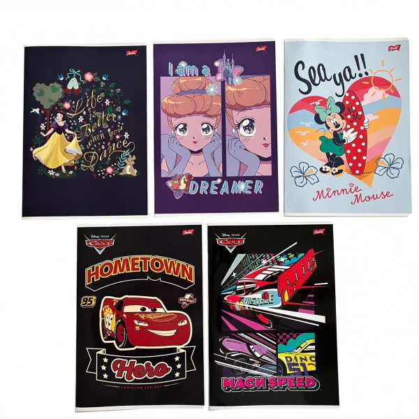 Sveska meka A5/50 cista Disney Mix 