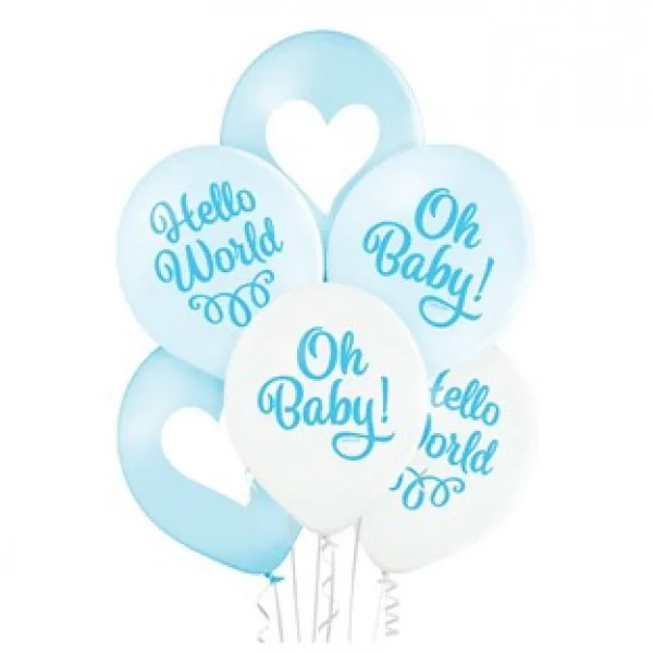 Baloni oh baby 30cm,6kom 