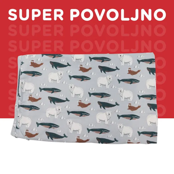 Lillo&Pippo prekrivač, severni pol 