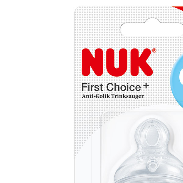 Nuk cucla FC+ za mleko vel m 6-18m 2kom 