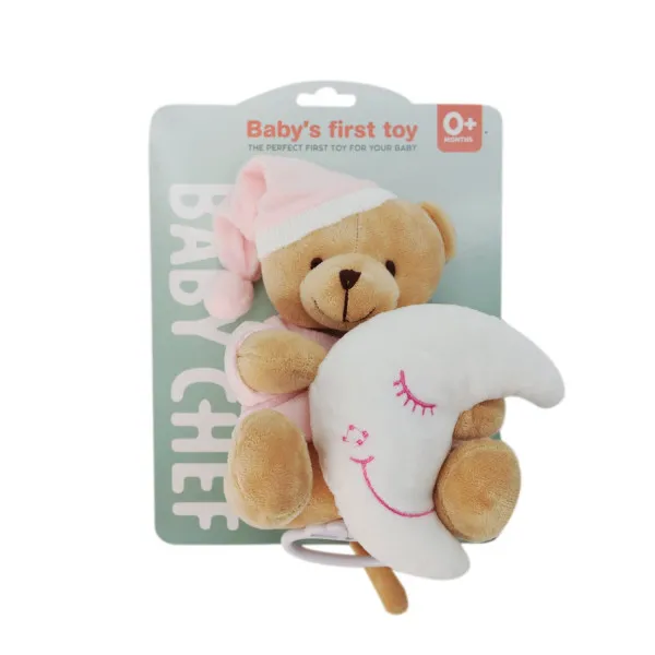 Baby chef muzička igračka meda, plava 