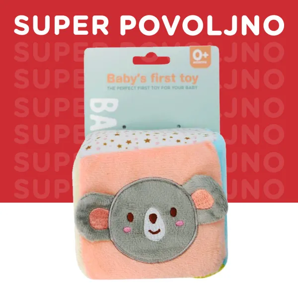 Baby chef prva igračka mekana kocka 