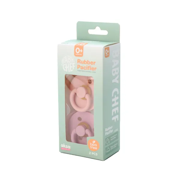 Baby Chef laža kaučuk pink 0m+,2kom