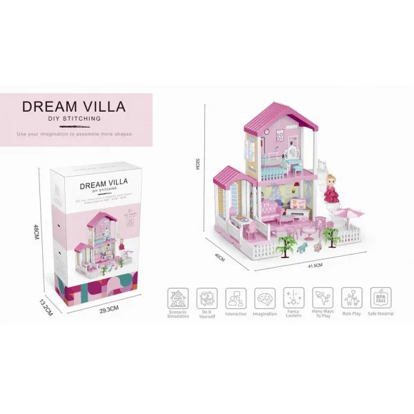 HK Mini igračka za lutke vila iz snova 