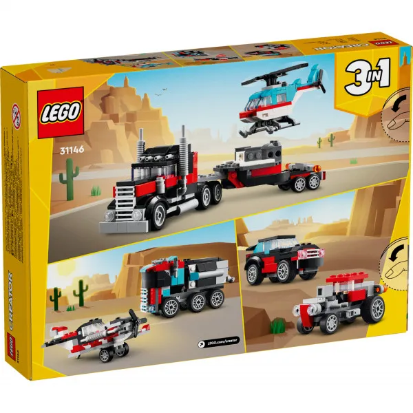 Lego Kamion i helikopter