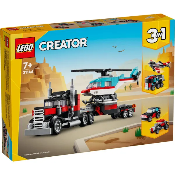 Lego Kamion i helikopter
