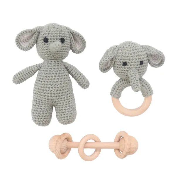 Cute&Cool poklon set za bebe slon 3 kom