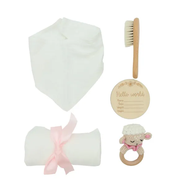 Cute&Cool poklon set za bebe ovčica 4 kom