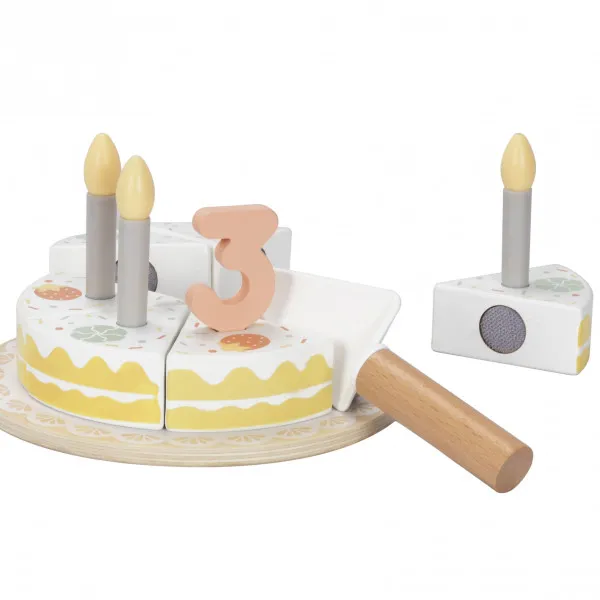 Cute&Cool drvena igračka set rođendanska torta