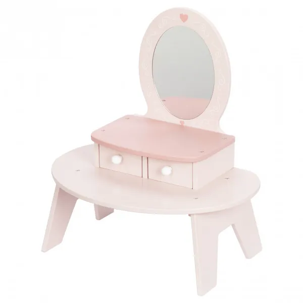 Cute&Cool drvena igračka make-up sto sa dodacima