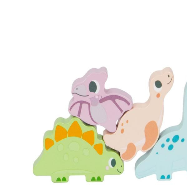 Cute&Cool drvena igračka umetaljka dinosaurus 