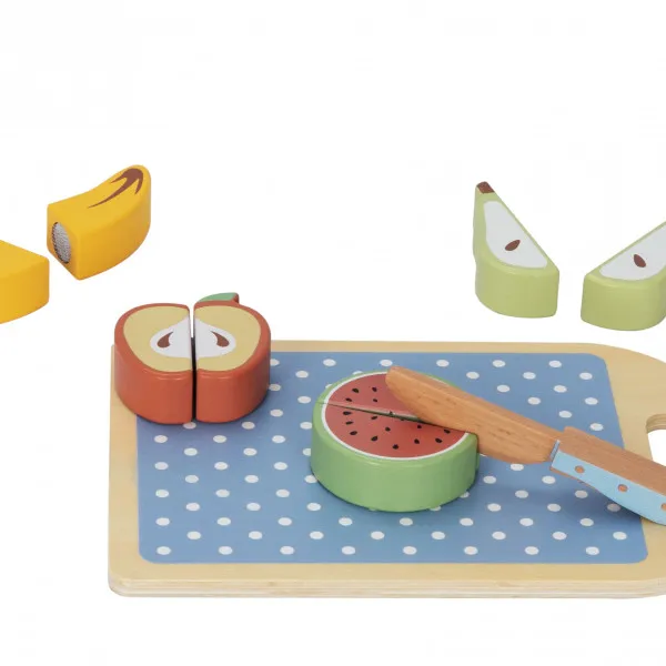 Cute&Cool drvena igračka set za seckanje voća